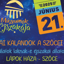 Múzeumok Éjszakája - Éjszakai kalandok a szőcei lápon